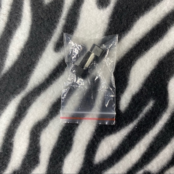 Black/Tan Genuine Leather T-Strap Heels With Gold Details - Picture 4 of 4